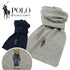 ポロ ラルフローレン POLO RALPH LAUREN solid denim bear scarf マフラー